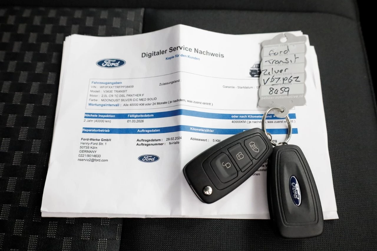 Ford Transit 2024 - 330 2.0 TDCI 130pk L3H3 D.C. Trend ACC/Airco/Navi/Camera 05-2024 zdjęcie 8