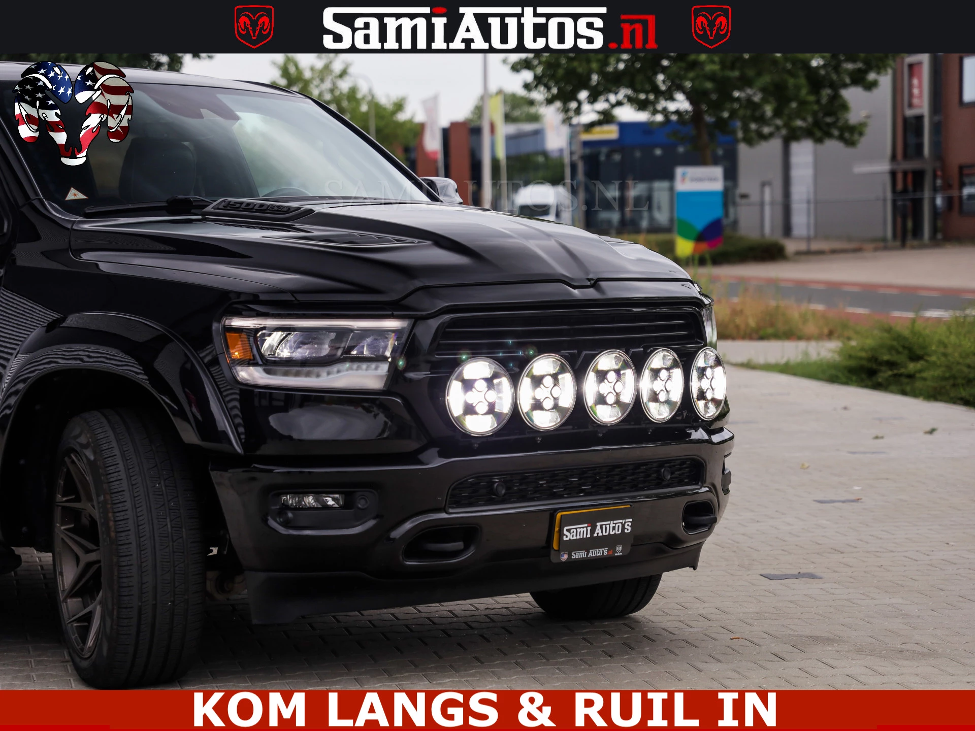 Dodge Ram Pick-Up 2023 - DE DONDER | 5.7 V8 HEMI | BRONZE BREDE WIELEN | WIDE BODY | OPEN UITLAAT KLEP | ZEER DIK | image 46