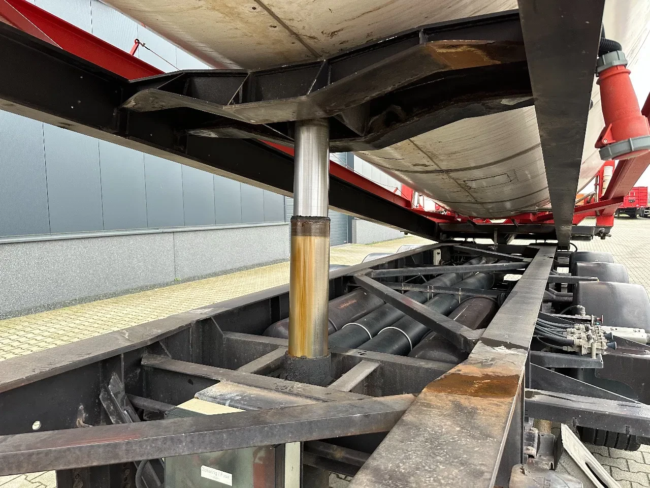 Van Hool 2005 - 20FT Tipping-chassis, ADR (EX/II, EX/III, FL, AT), SAF + DISC, 2 liftaxles изображение 11