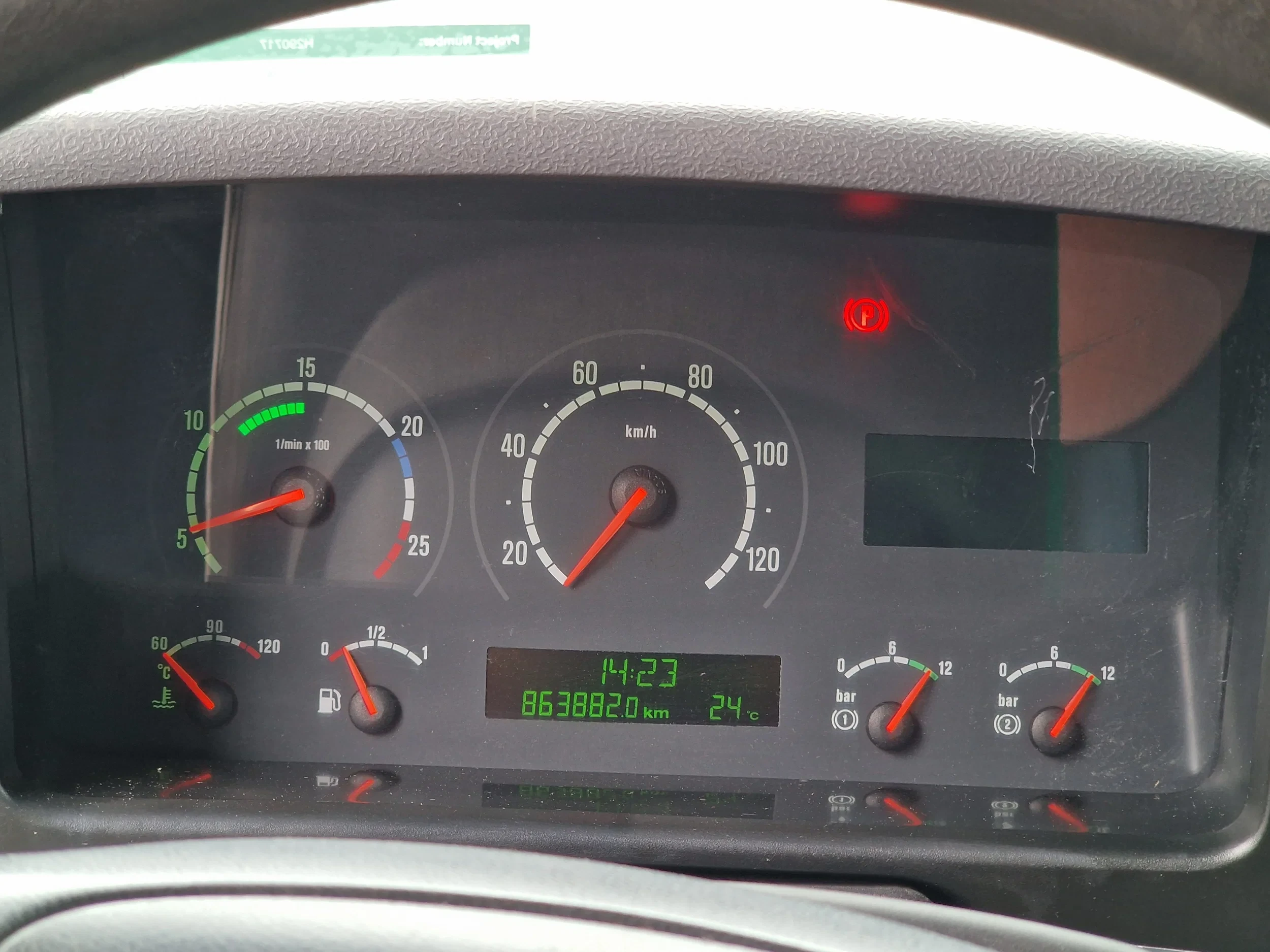 Scania P 2005 - P410 EURO3 - steal / air - manual gearbox - hydraulic afbeelding 15