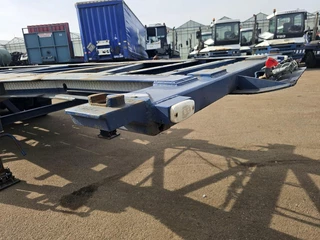 Van Hool 30 foot container chassis | tank container transport | saf Drum. 1998 - N/A obrazek 7