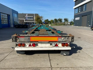 Schmitz Cargobull 2011 - SCF 24 / SAF + Disc / 1x Extendable / 1x Lift Axle / All containers afbeelding 2 miniatuur