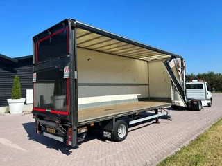 Veldhuizen N/A 2009 - be oplegger 5.5 ton  snel schuifzeilen 1000 kg laadklep изображение 4