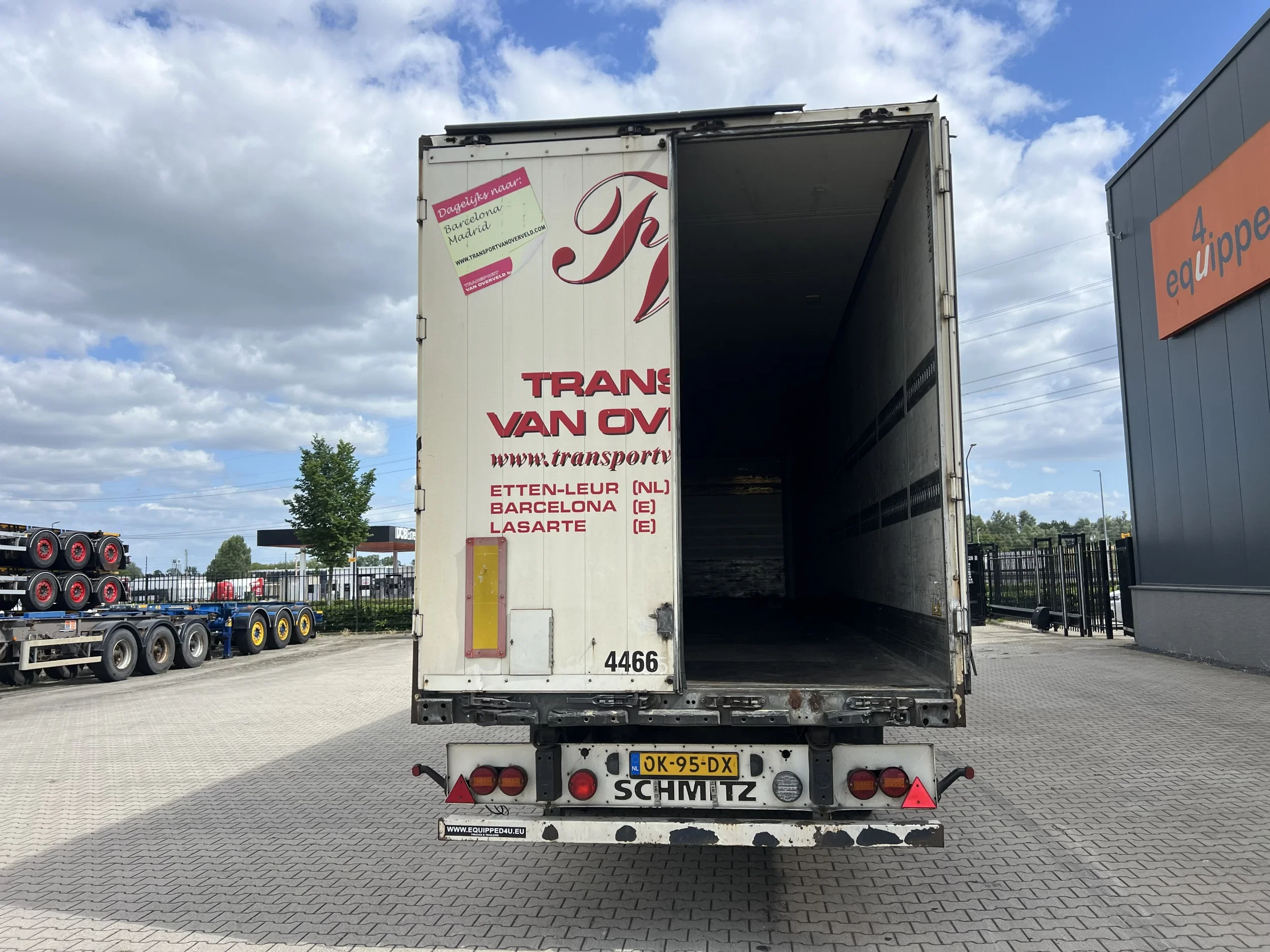 Schmitz Cargobull SKO 24 2008 - SKO24 / SAF DISC / 2x LIFTAXLE / GALVANIZED / NL-TRAILER afbeelding 10