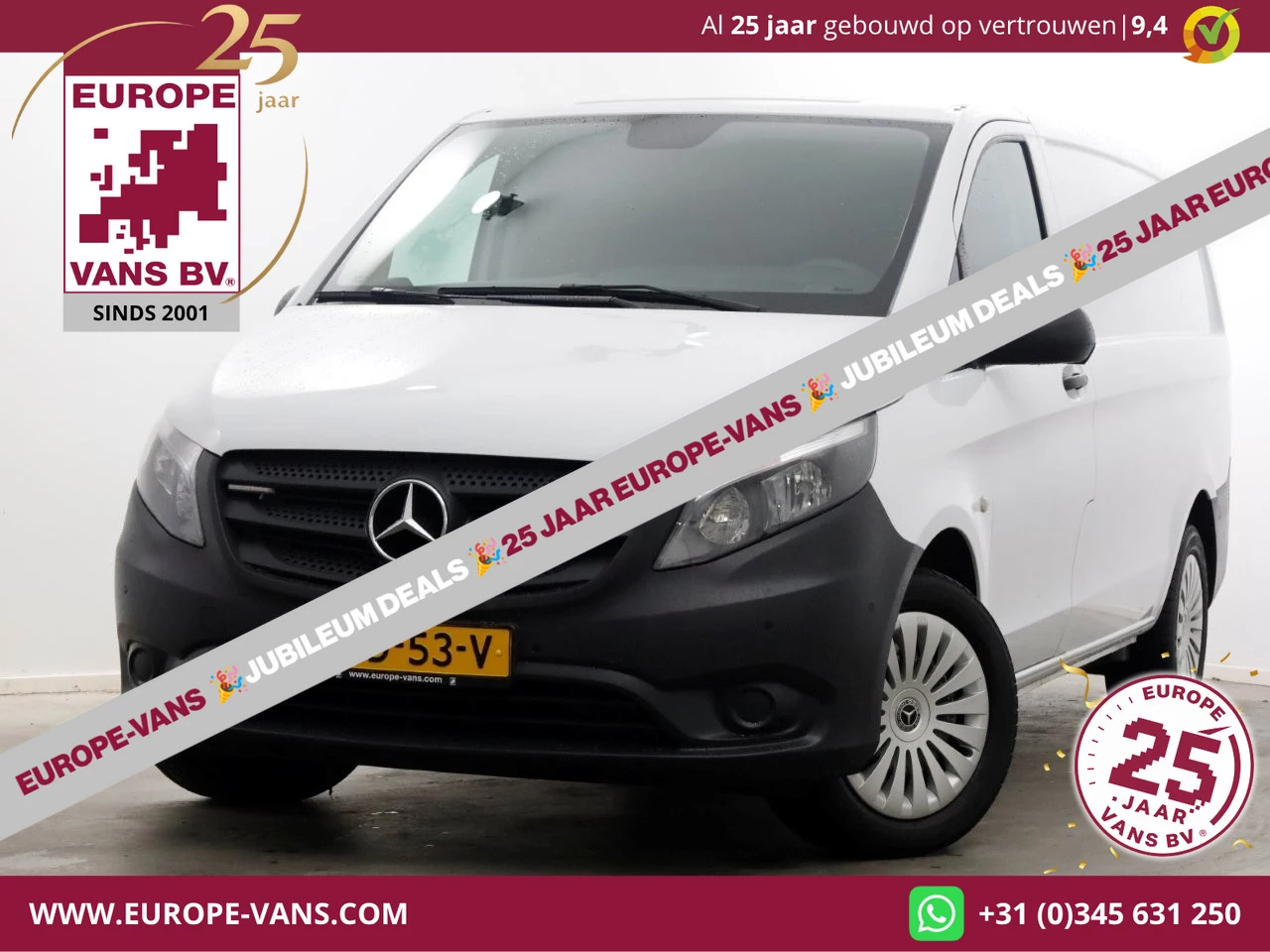 Mercedes-Benz Vito 2021 - 114 CDI 136pk Lang 9G Automaat 4x4 4WD Navi/Camera/Achterklep 07-2021 immagine 1