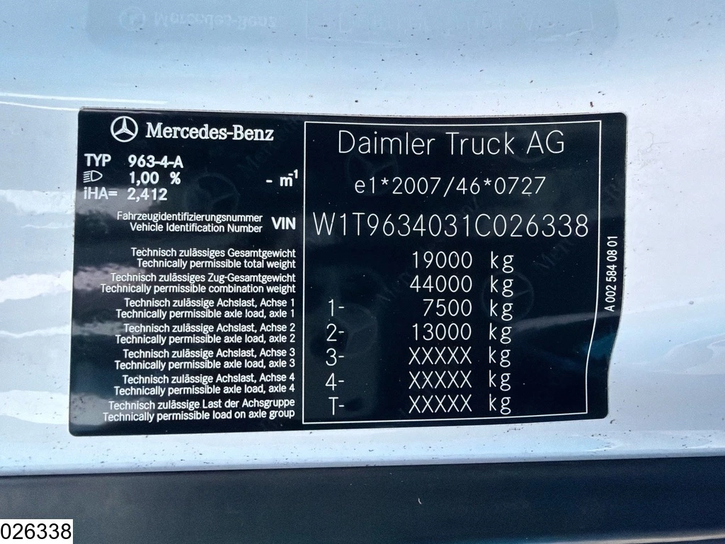 Mercedes-Benz Actros 2020 - 1845 EURO 6d Bild 7