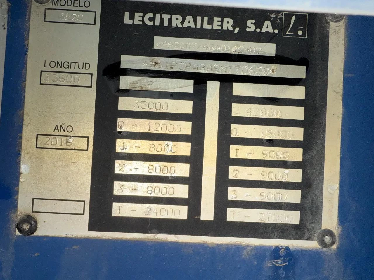 Lecitrailer 3E20 2017 obrázek 19