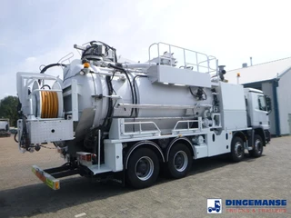 Mercedes-Benz Actros 2008 - 3241 8x4 RHD Huwer vacuum tank / hydrocureur 15 m3 изображение 3 миниатюра