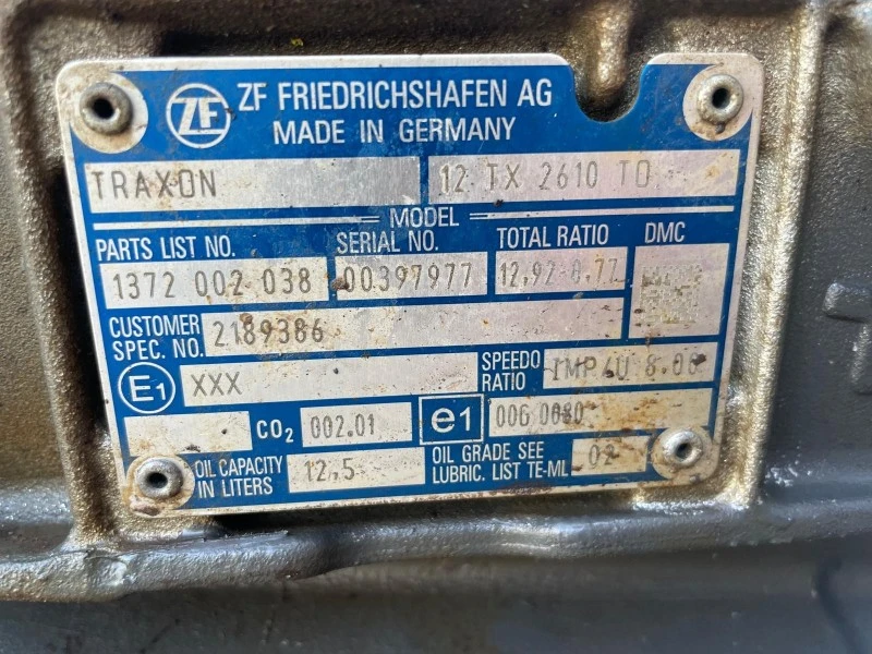 DAF 2023 - 2189386 ZF 12TX2610 TO 12,92-0,77 zdjęcie 5