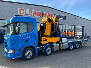 Scania R 2023 - 540 Euro 6 Effer 100 Tonmeter laadkraan + Fly-Jib Just 39.720 km! obrazek 2