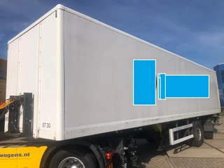 Orten SANH 2010 - SANH Grote achtersluitlaadklep Dautel 2500 kg. OP-17-ST te koop