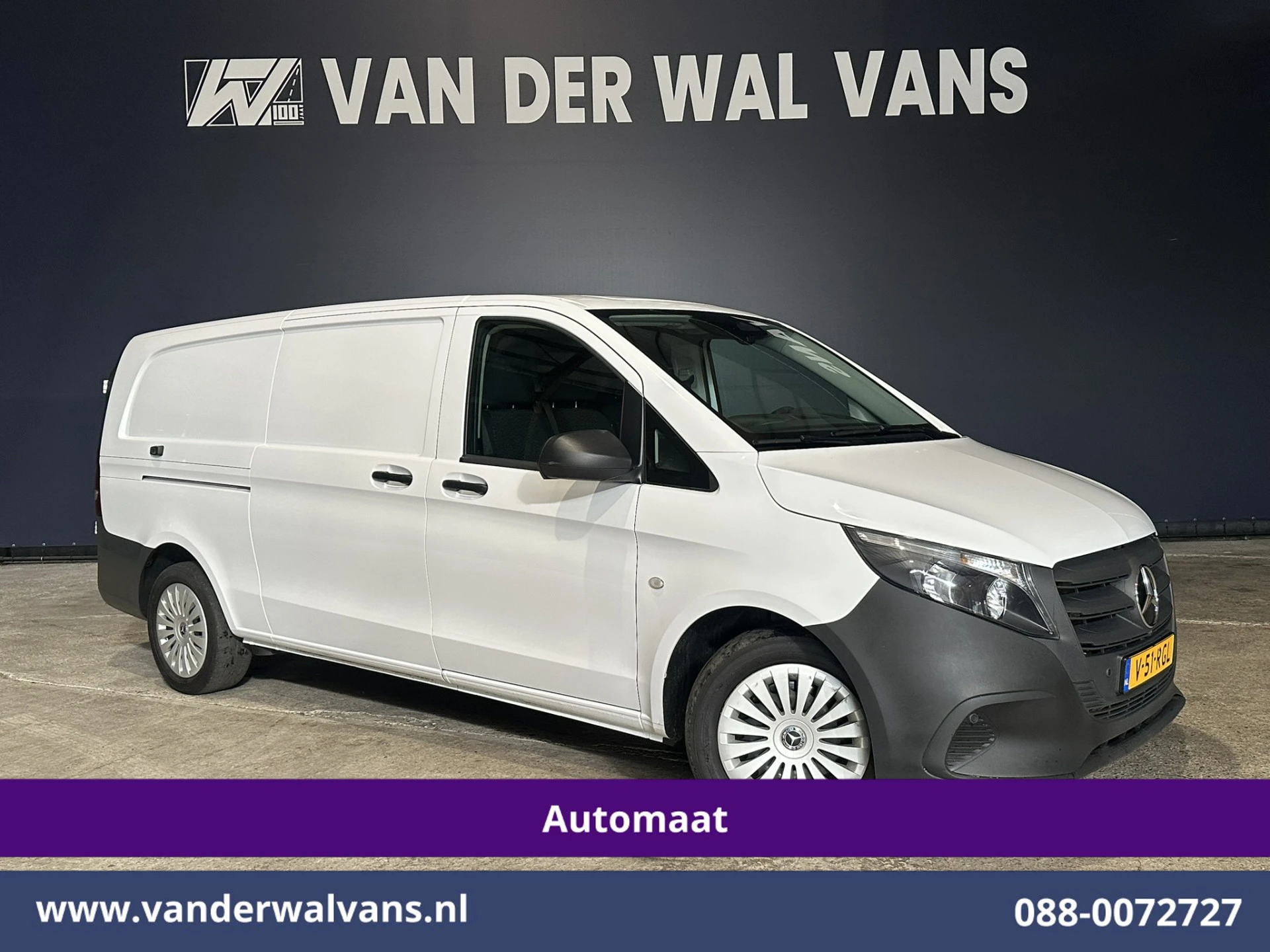 Mercedes-Benz Vito 2024 - 116 CDI 164pk 9G-Tronic Automaat 2025 Model L3H1 Euro6 Airco | XL MBUX | Camera | Navigatie | Cruisecontrol afbeelding 1