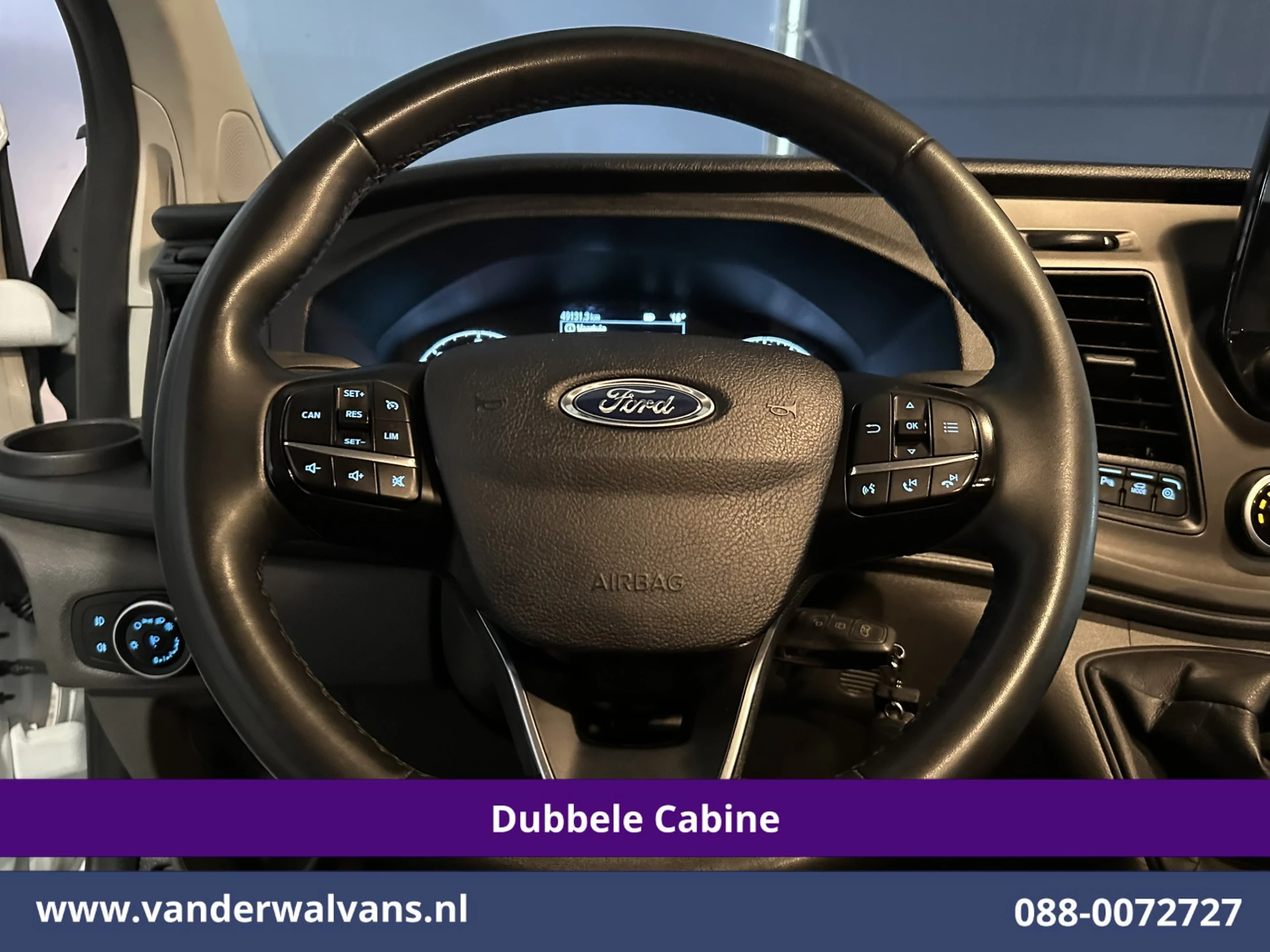 Ford Transit Custom 2022 - 2.0 TDCI 131pk L2H1 Dubbele Cabine Euro6 Airco | 6-Zits | Camera | Apple Carplay | Xenon | Cruisecontrol Bild 6