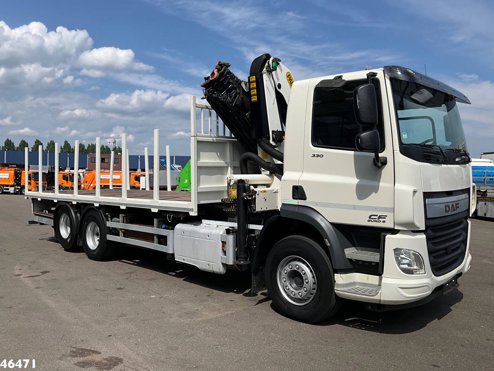 DAF FAS CF 330 Euro 6 Palfinger 23 Tonmeter laadkraan 2015 obrázek 4