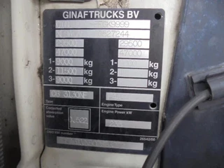 Ginaf C 3127 N 2016 - NL TRUCK  EURO 6 afbeelding 6