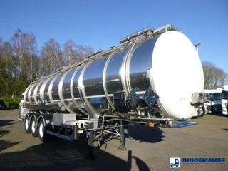 Burg Food / chemical tank inox L4BH 37.5 m3 / 3 comp 2006 image 2 thumbnail