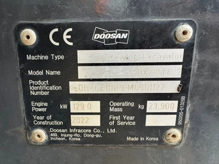 Doosan DX225LC-7 2022 - N/A bild 35