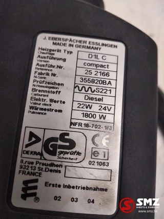 Scania N/A 2002 - Occ standverwarming D1LC изображение 3