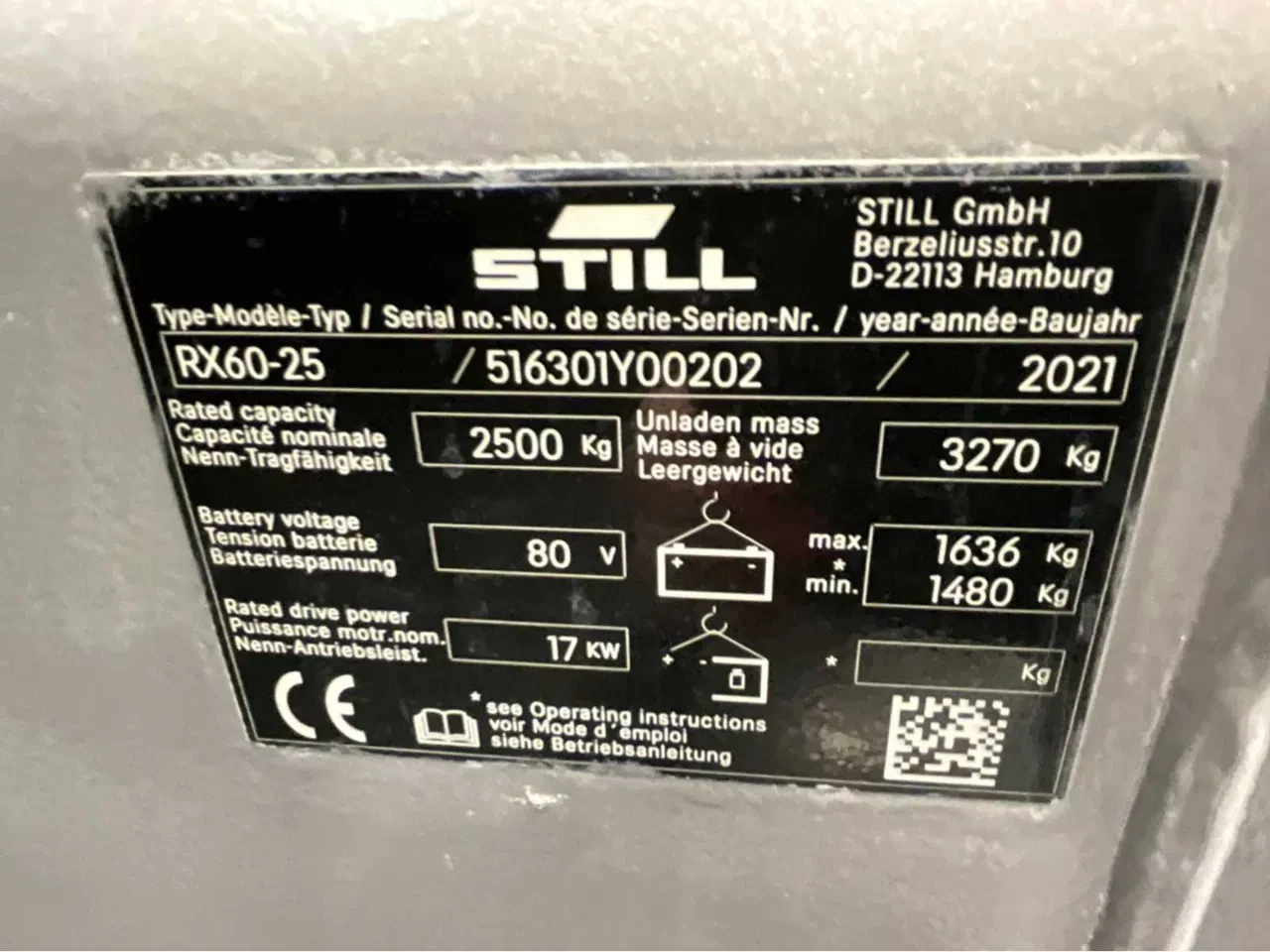 Still 2021 - RX60-25- 4,9M - Triplex - Freelift - Sideshift afbeelding 9