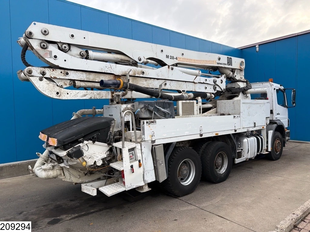 Mercedes-Benz 2008 - Axor 2633 6x4, Putzmeister, Bladgeveerd, Steel spring afbeelding 2