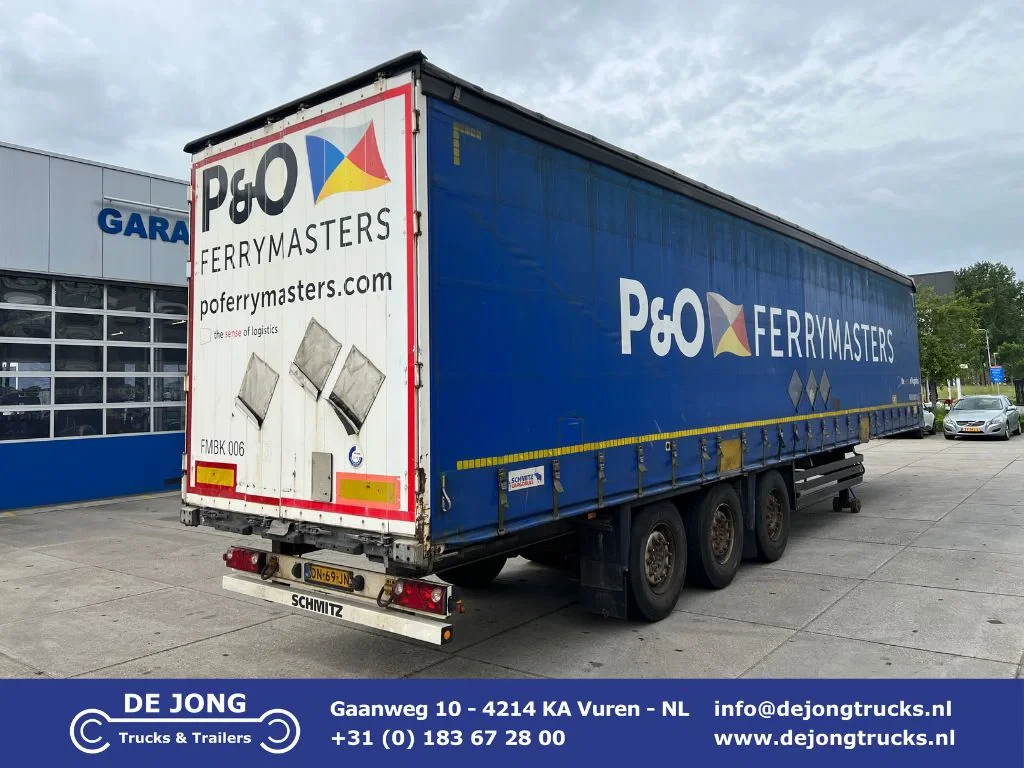 Schmitz Cargobull 2014 - SCB*S3T / Tautliner / Huckepack / Disc brakes afbeelding 1