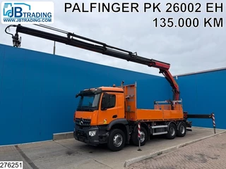 Mercedes-Benz Actros 2019 - 2636 8x4, EURO 6, Palfinger, PTO te koop