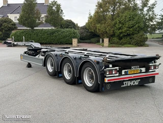 D-TEC PORTMASTER 2023 - VCC-01 FRONT + BACK SLIDER 20, 30, 40, 45 FT. LIFT AXLE DRUM BRAKES SUPER CONDITION afbeelding 3 miniatuur