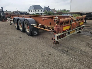 LAG O 3-39/ 40 foot tipper chassis/ steel/ saf drum./ no tipper cilinder / electric tipper. 2026 afbeelding 3 miniatuur
