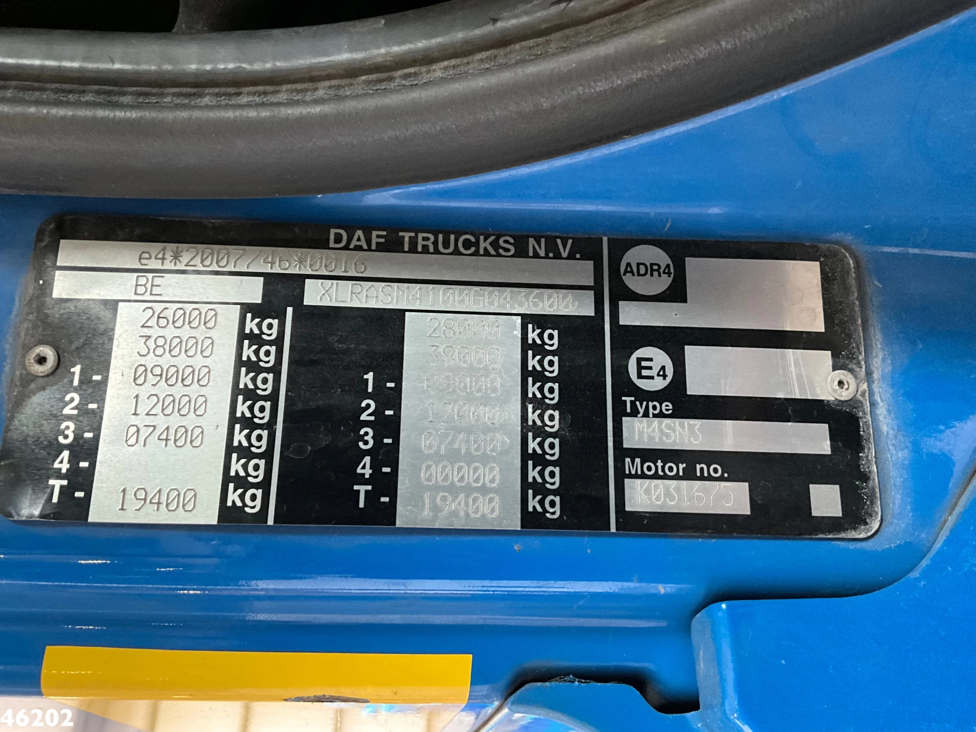 DAF FAN CF 370 Euro 6 Palfinger 13 Tonmeter laadkraan 2014 image 24