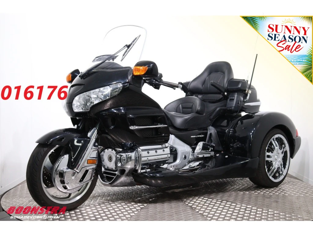 Honda GL 1800 2008 - Goldwing Trike Reverse Cruise Heizgriffe SHZ 23.155 km! imagem 1