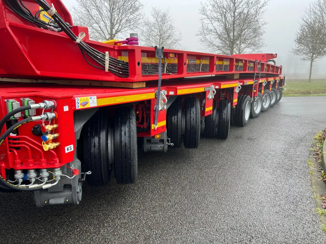 Goldhofer 2025 - THP SL 4 + 4 + Gooseneck + Flatbed 300T afbeelding 11