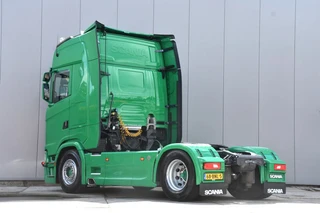 Scania S 2019 - S650 V8 NGS 4x2NB – NEW TACHO – RETARDER – EURO 6D – FULL AIR – PARK.AIRCO – LED – 2 X FUEL TANKS - EXCELLENT CONDITION - afbeelding 3 miniatuur