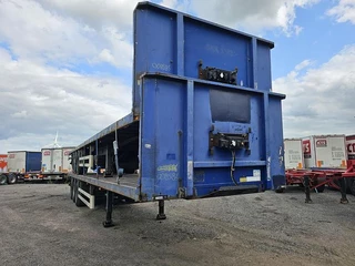 Pacton 3 AXLE FLATBED TRAILER BPW DRUM | price per piece 2006 - N/A image 1
