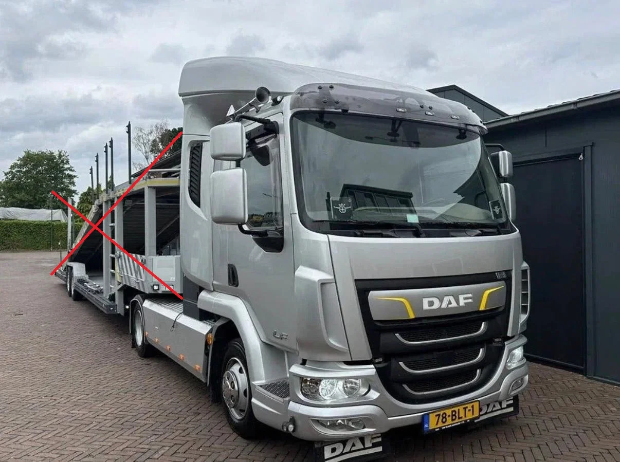 DAF LF 230 2018 - Trekker Showtruck 6 Cylinder 1st Owner Euro 6 Original Dutch afbeelding 1