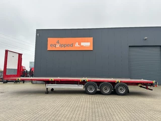 Pacton Oplegger 2020 - platte met twist locks voor 1x40FT / 2x20FT /1x20FT centraal / 1x30FT / NL trailer / APK 12-2026 obrazek 2