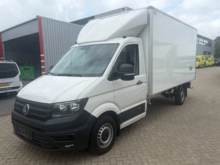 Volkswagen Crafter 2024 - bakwagen koeling airco volle opties rechts bij deur schade kijk de fotos afbeelding 2 miniatuur