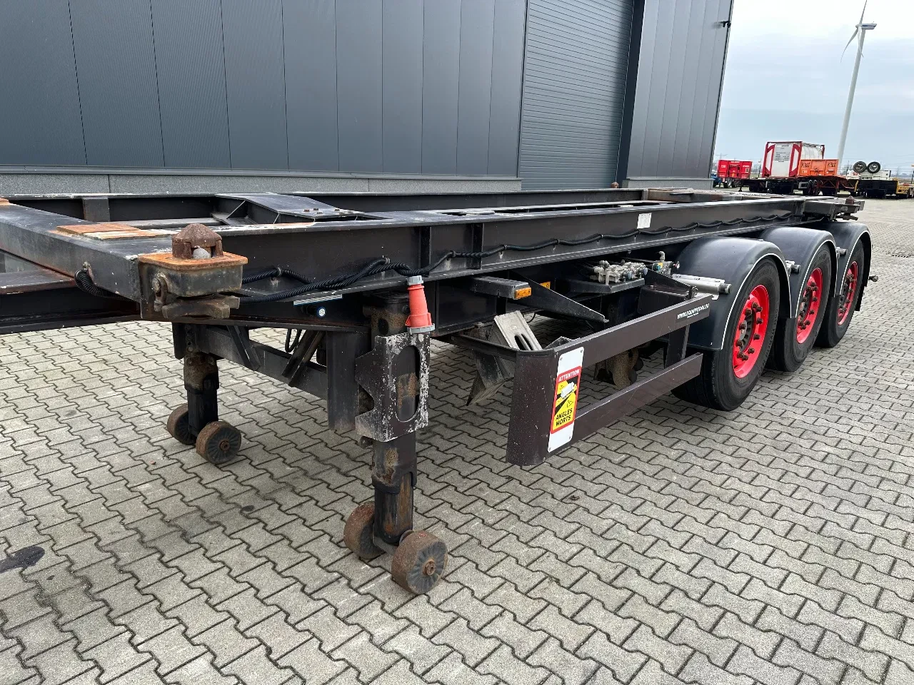 Van Hool 2005 - 20FT Tipping-chassis, ADR (EX/II, EX/III, FL, AT), SAF + DISC, 2 liftaxles изображение 15