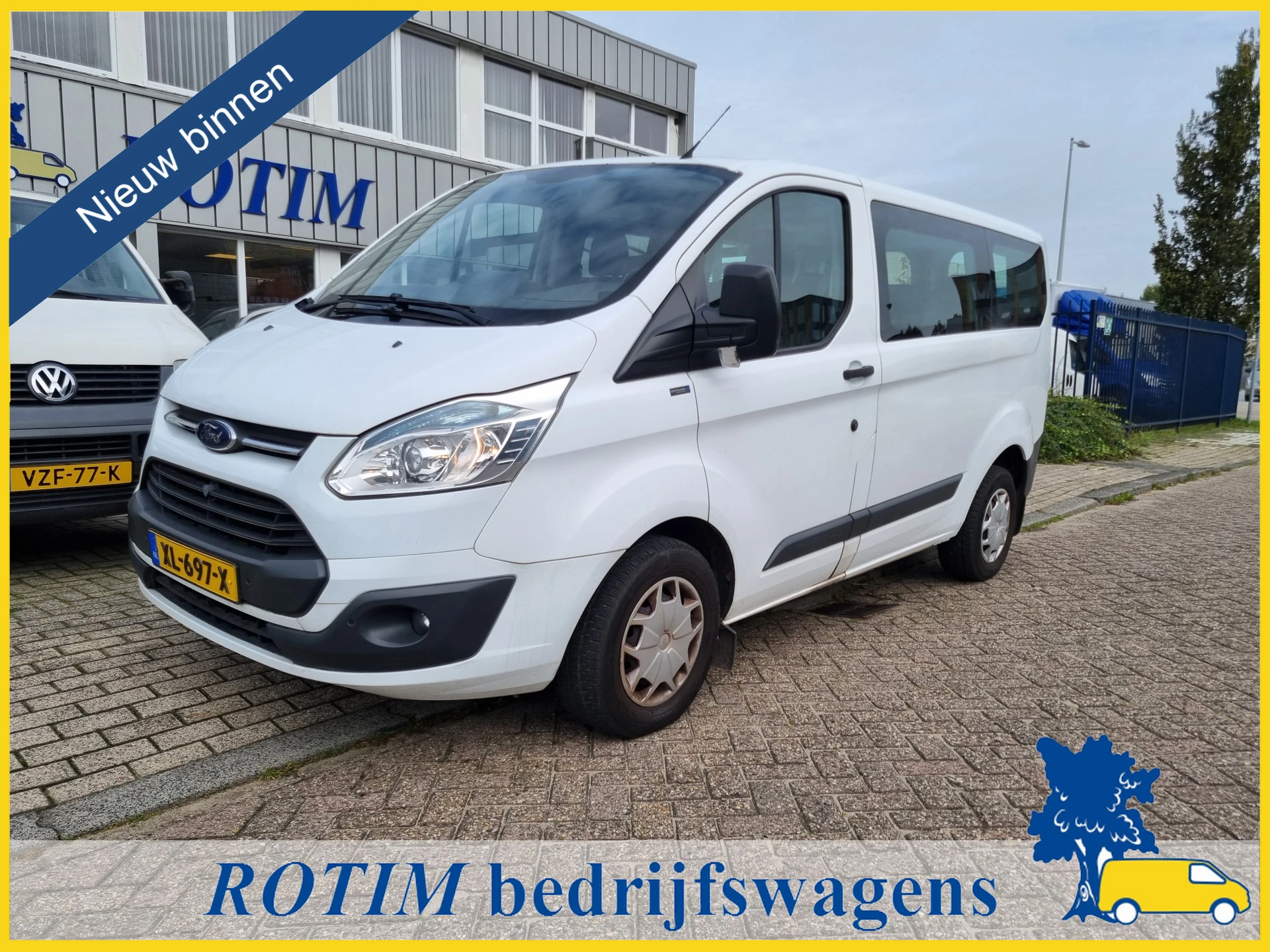 Ford Transit Custom 2016 - 300 2.2 TDCI L1H1 Trend 9 PERSONENBUS EX BTW imagem 1