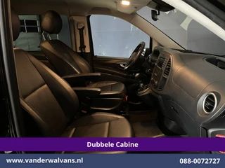 Mercedes-Benz Vito 2019 - 116 CDI 164pk L2H1 Dubbele Cabine Euro6 Airco | 5-Zits | Navigatie | Camera | Cruisecontrol image 9