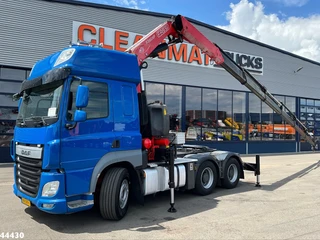 DAF FAT 85.510 6x4 Euro 6 Retarder Fassi 36 Tonmeter laadkraan 2015 te koop
