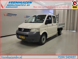 Volkswagen Transporter 2006 - 1.9TDI L2/H1 Pick-up Dubbel Cabine Apk tot 05-2027! na sprzedaż