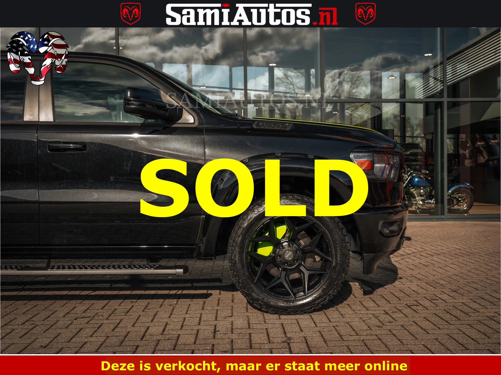 Dodge Ram Pick-Up 2024 - SPORT | 5.7 V8 4x4 HEMI | PANORAMA DAK | GROOTSCHERM 12 INCH | LPG | Diamond Black Pearl | obrázek 50