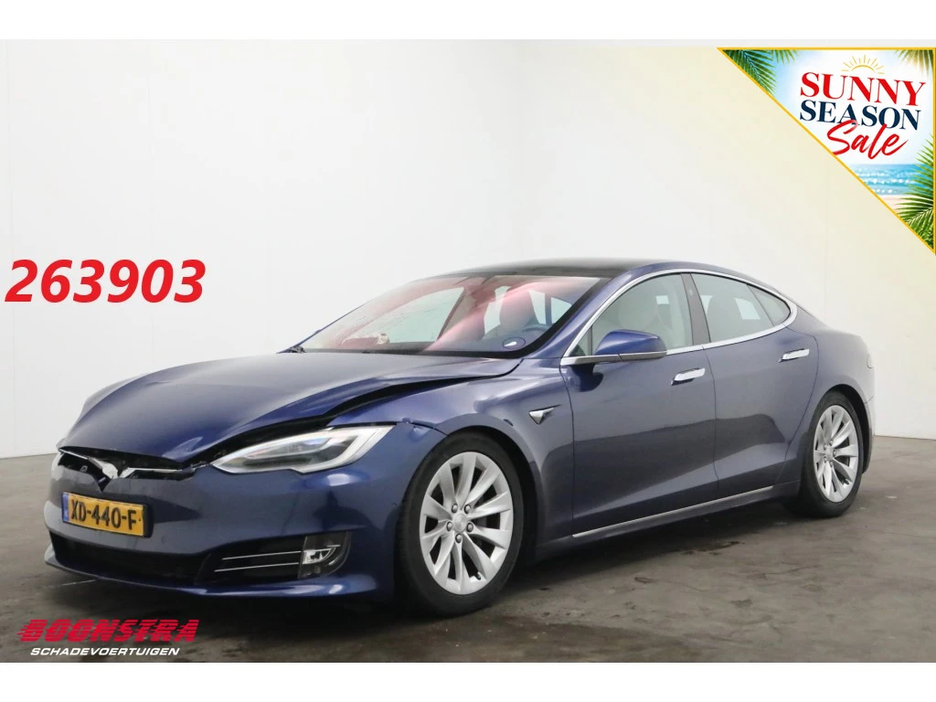 Tesla Model S 2018 - 100D 4wd ACC Clima Navi Leder SHZ Virtual Camera PDC image 1