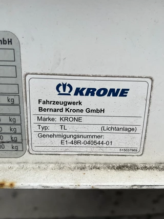 Krone N/A 2013 - SD 3-Achs *Tautliner *Standard *Liftachse obrazek 20