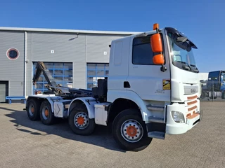 DAF CF 410 2015 - / 8X4 / DEB / FULL-STEEL / 2XBIG AXLE / HYVA 22 TON HOOKLIFT / TUV:29-12-2026 / 372783 KM / MANUAL / EURO-6 / 2015 zdjecie 4