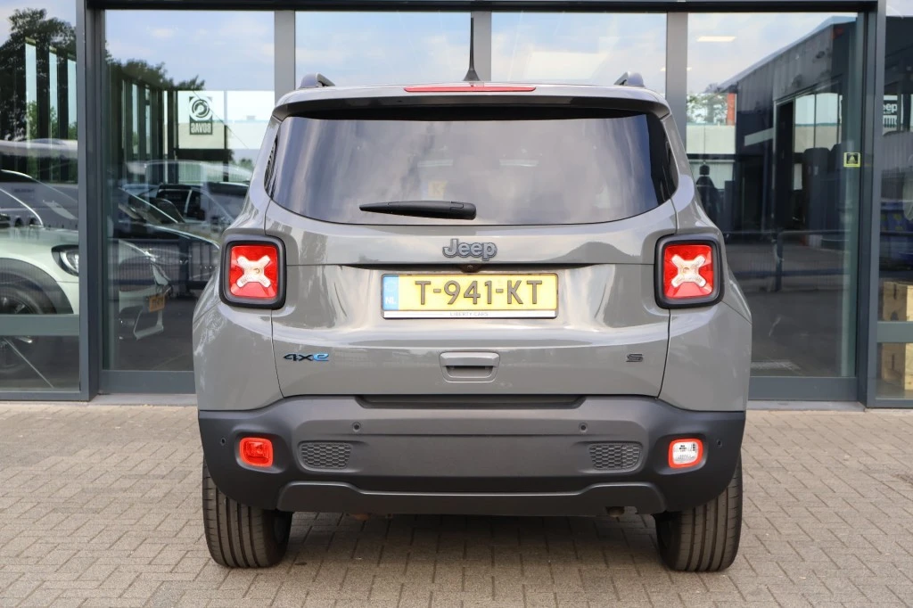 Jeep Renegade 2022 - 4XE 240 HYBRID S / Leder / Panoramadak / 19 inch afbeelding 21