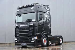 Scania S S580 V8 NGS 4x2NB - HYDRAULICS - FULL AIR - RETARDER - 541 TKM - PARK. AIRCO - TV - PTO - ALCOA'S - LED -