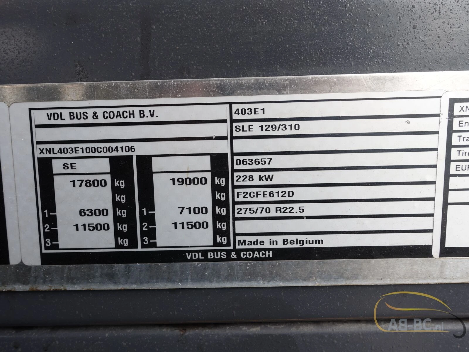 VDL Citea SLE 129-310, 49 seats, 15 standees, Euro 6 2015 afbeelding 39