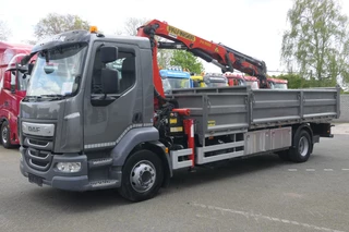 DAF LF 230 2020 - | Tipper & Crane | PALFINGER PK9001 | 92700Km | 2020 | 16Ton | 6 Cylinder | Crane remote control | 3rd Seat | Belgium Truck bild 5