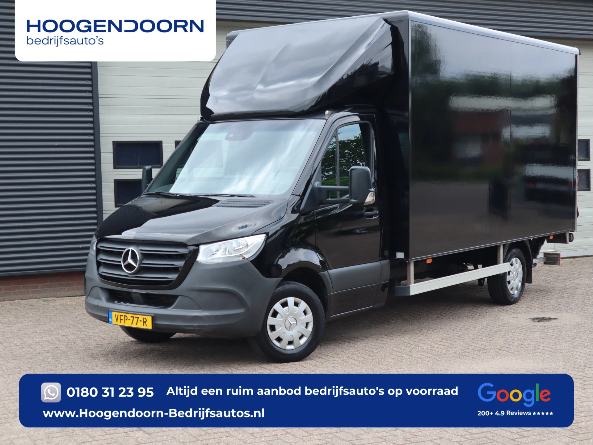 Mercedes-Benz Sprinter 2020 - 314 CDI Automaat Euro 6 - Bakwagen Laadklep - NL Auto - Mbux afbeelding 1